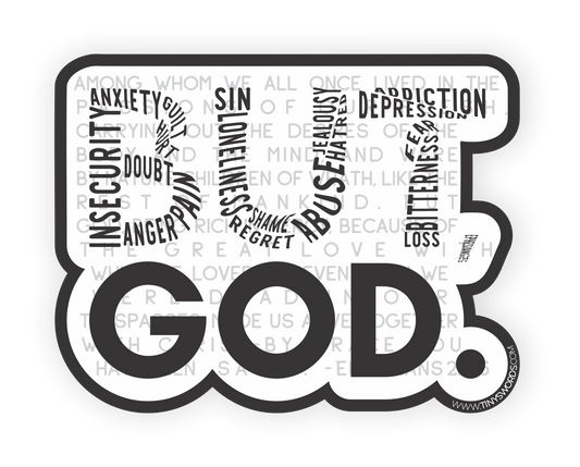 Ephesians 2:3-5 | But God Sticker
